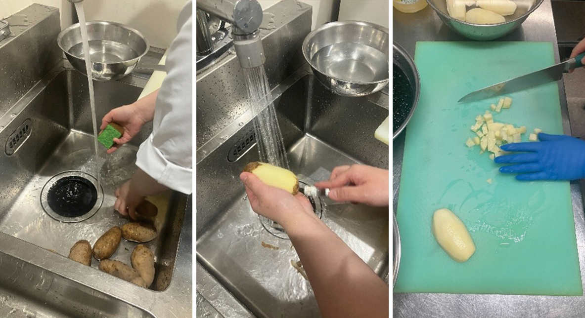 じゃがいも調理