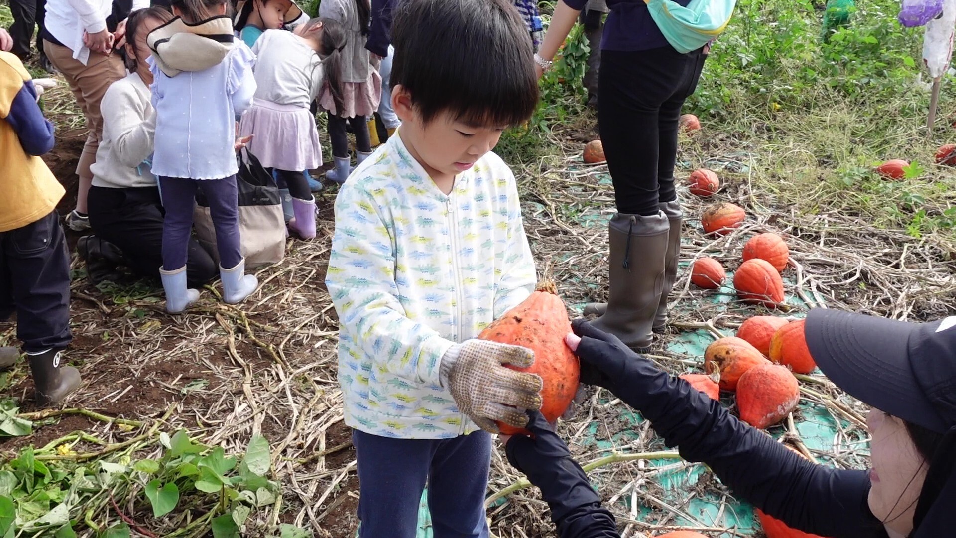 コリンキーを持つ子ども②