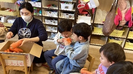不思議な形や割れたにんじん②